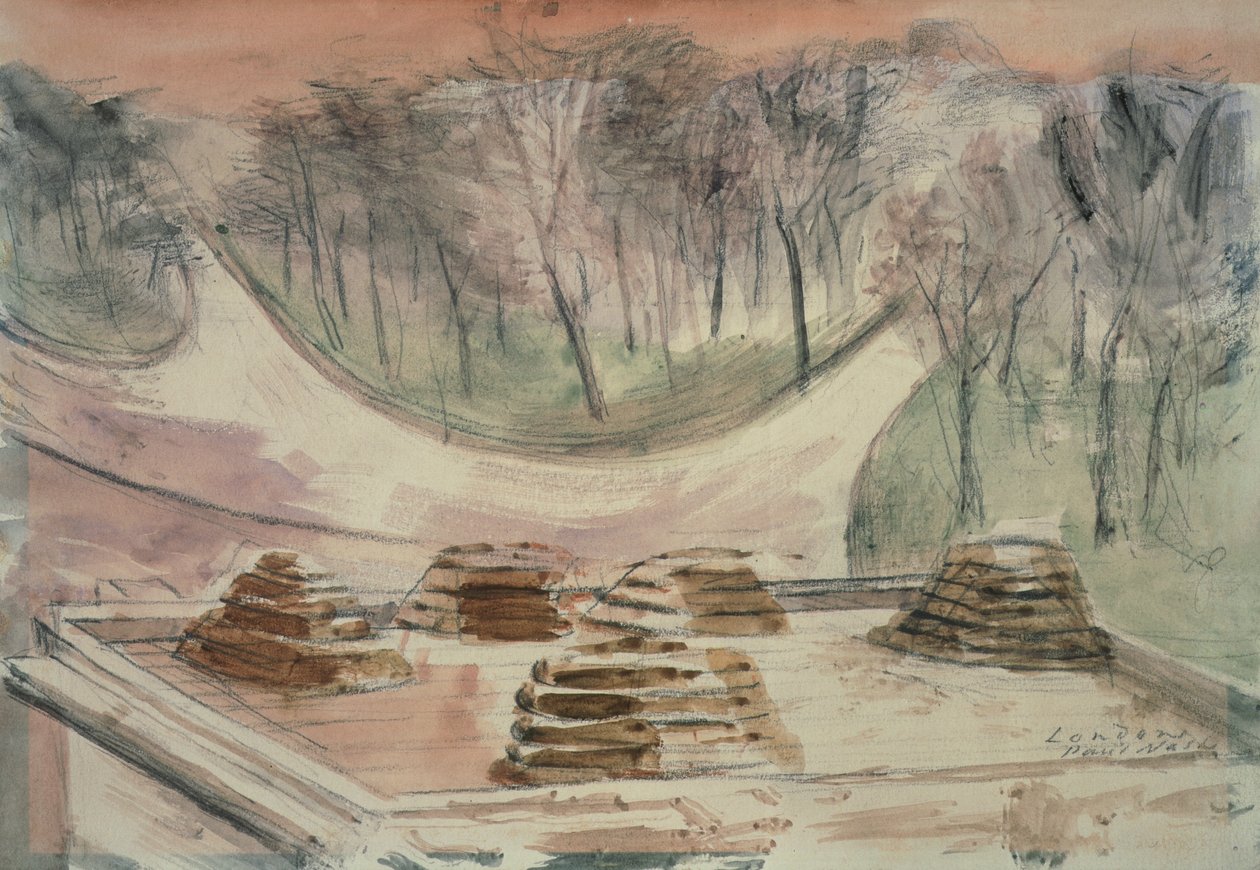 Parco di Londra, Difesa di Marble Arch da Paul Nash