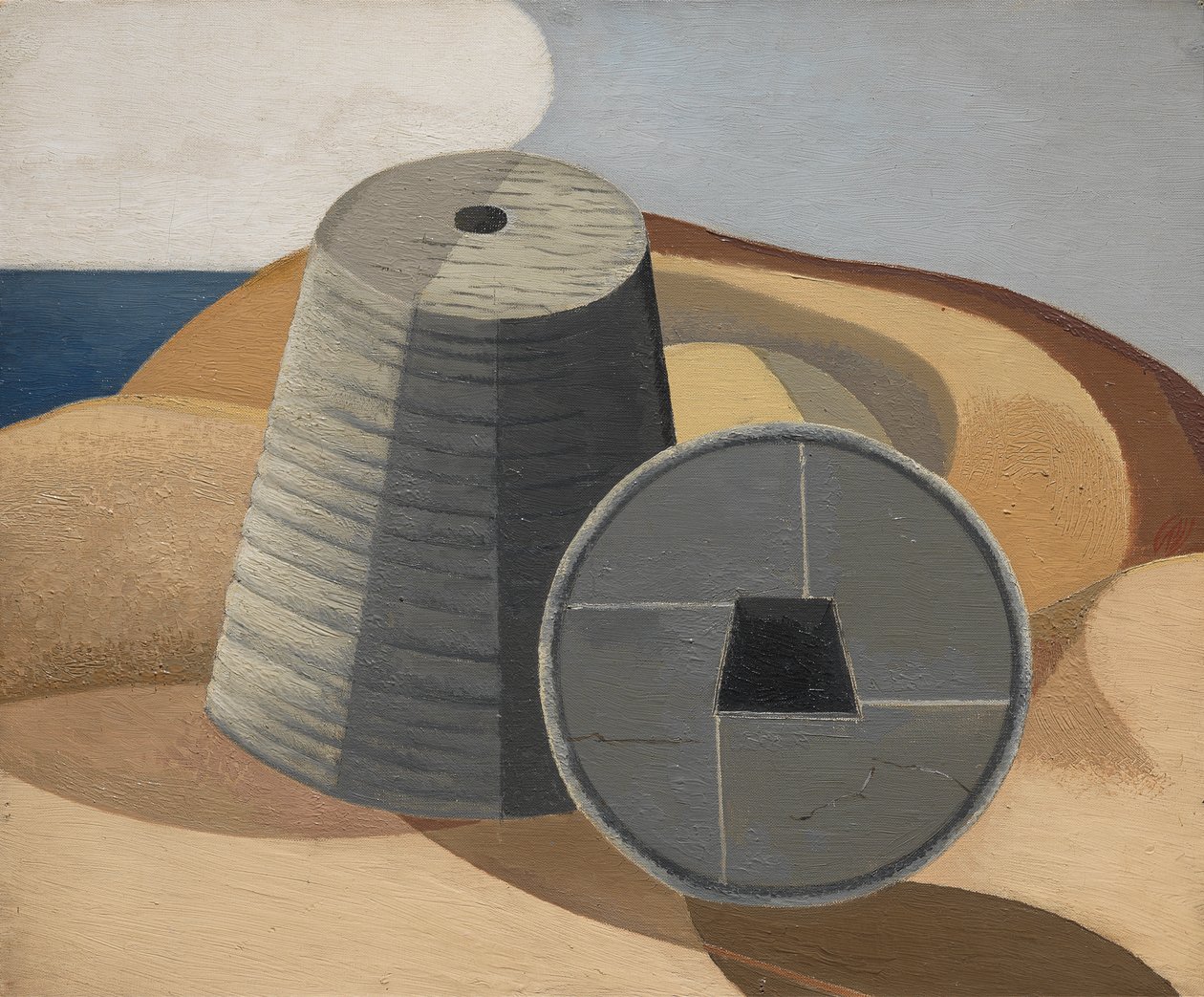 Oggetti minerali da Paul Nash