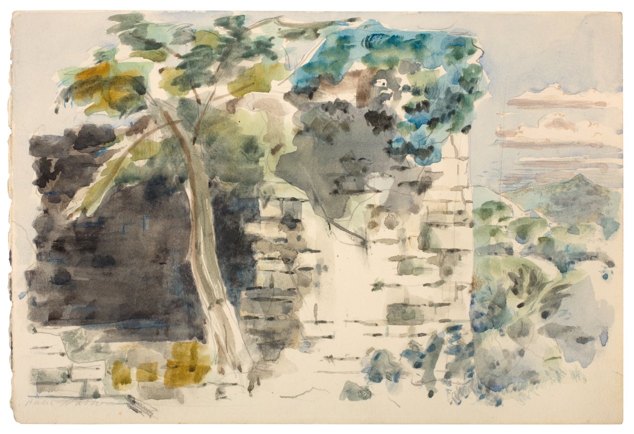 Rovina nella foresta di Dean da Paul Nash