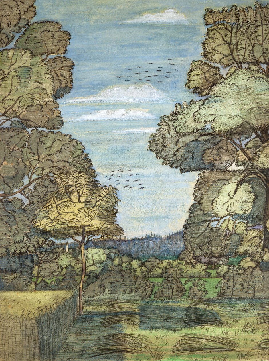 Paesaggio estivo da Paul Nash