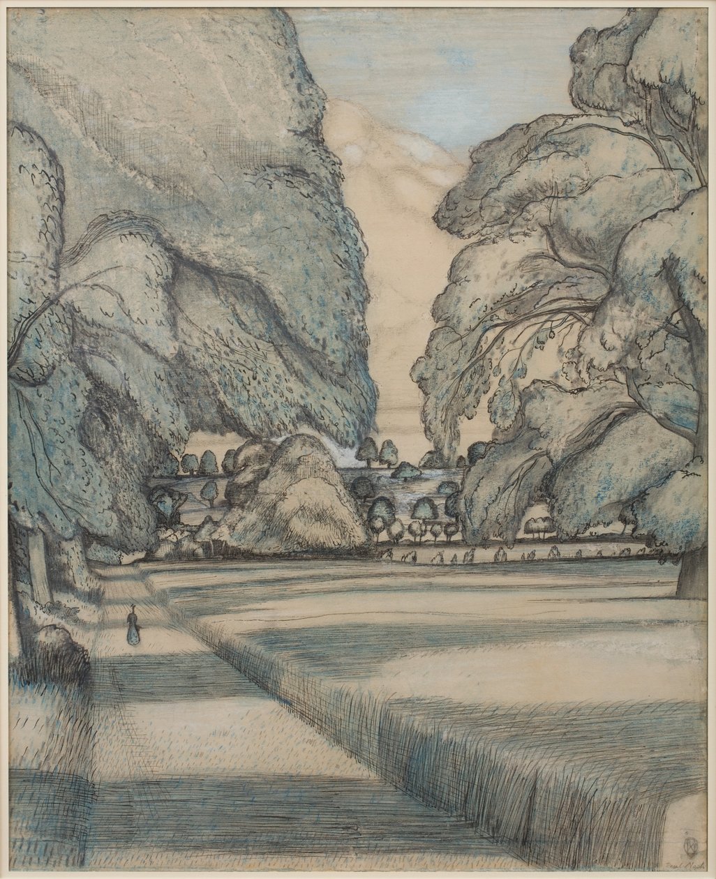 Il sentiero dei pavoni da Paul Nash