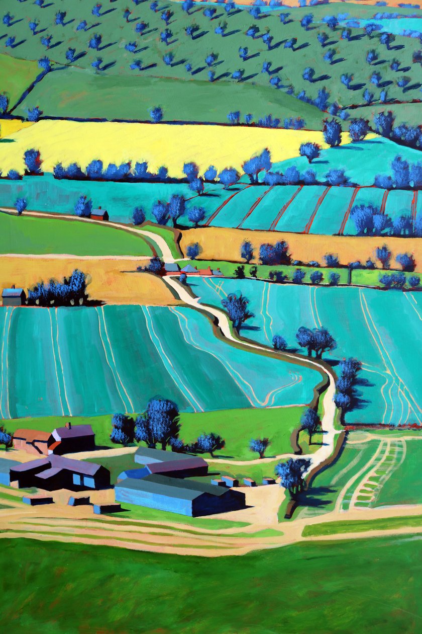 Strada di campagna estate III da Paul Powis