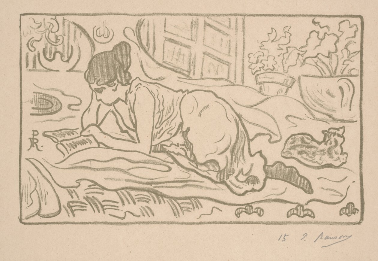 Il Lettore Disteso da Paul Elie Ranson