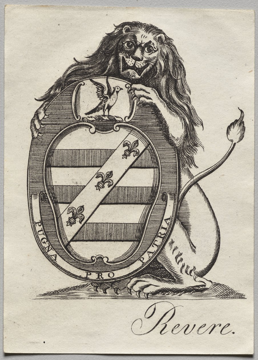 Ex libris: Stemma da Paul Revere II