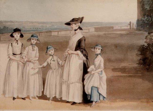 Figlie del conte Waldegrave da Paul Sandby