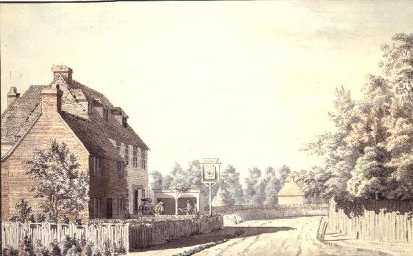 Figure Fuori da un Pub di Villaggio da Paul Sandby