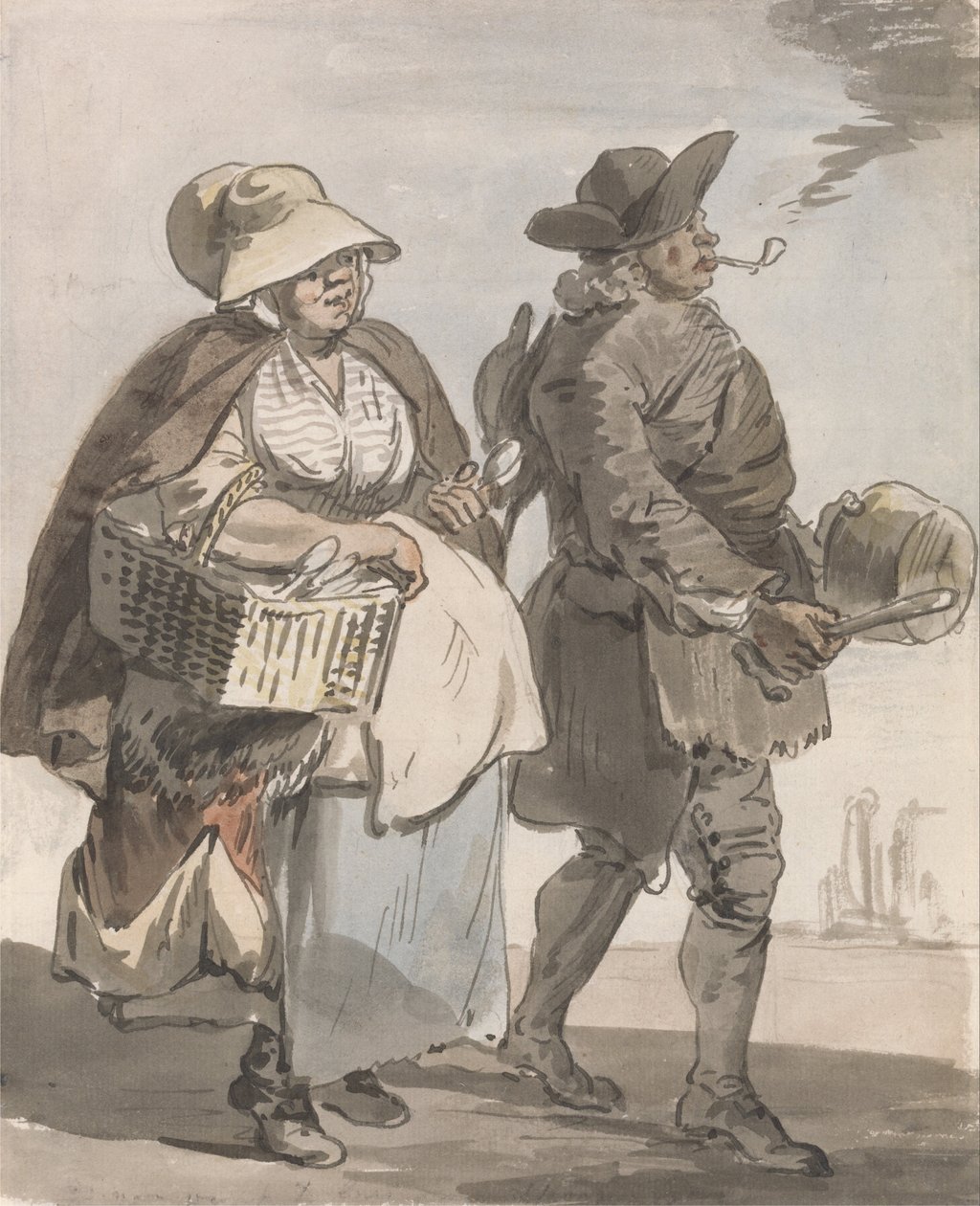 Grida di Londra- Vuoi dei Cucchiai... da Paul Sandby