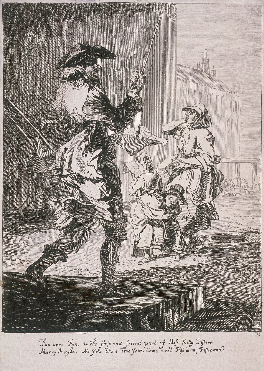 Artisti di strada, Cries of London da Paul Sandby