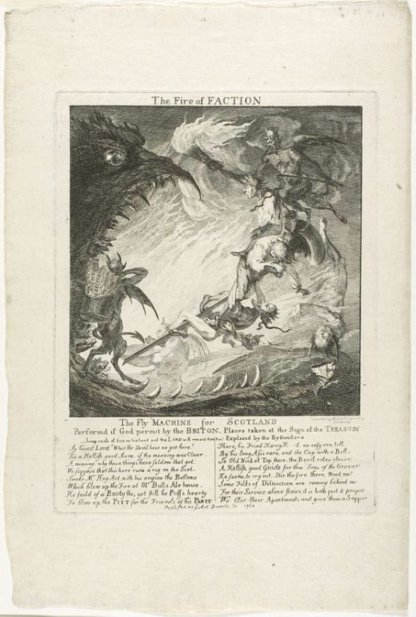 Il fuoco della fazione da Paul Sandby