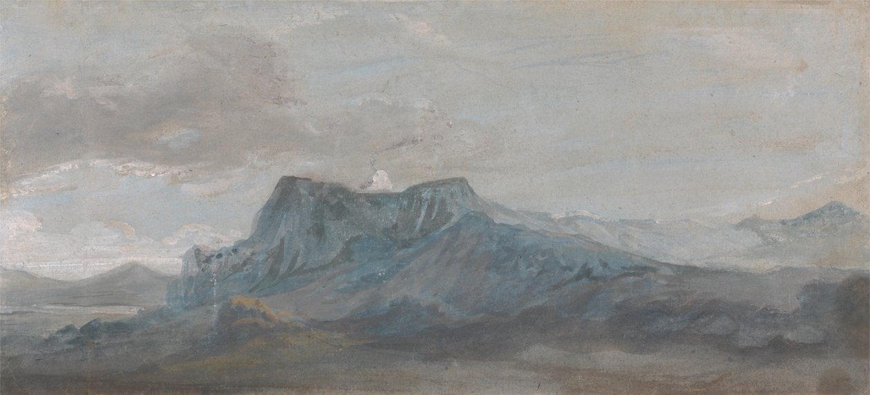 Studio di montagna gallese da Paul Sandby