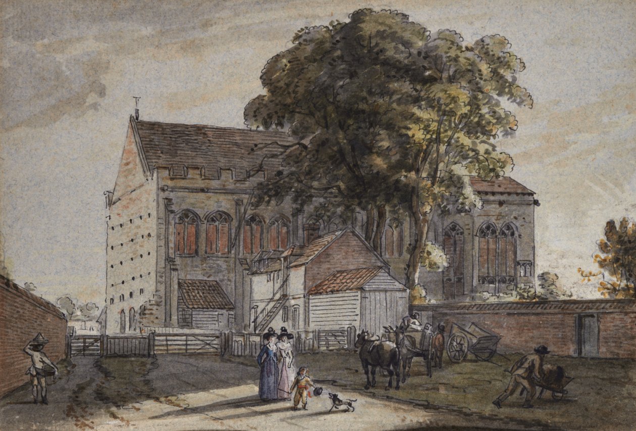 Palazzo di Eltham, Kent da Paul Sandby Munn
