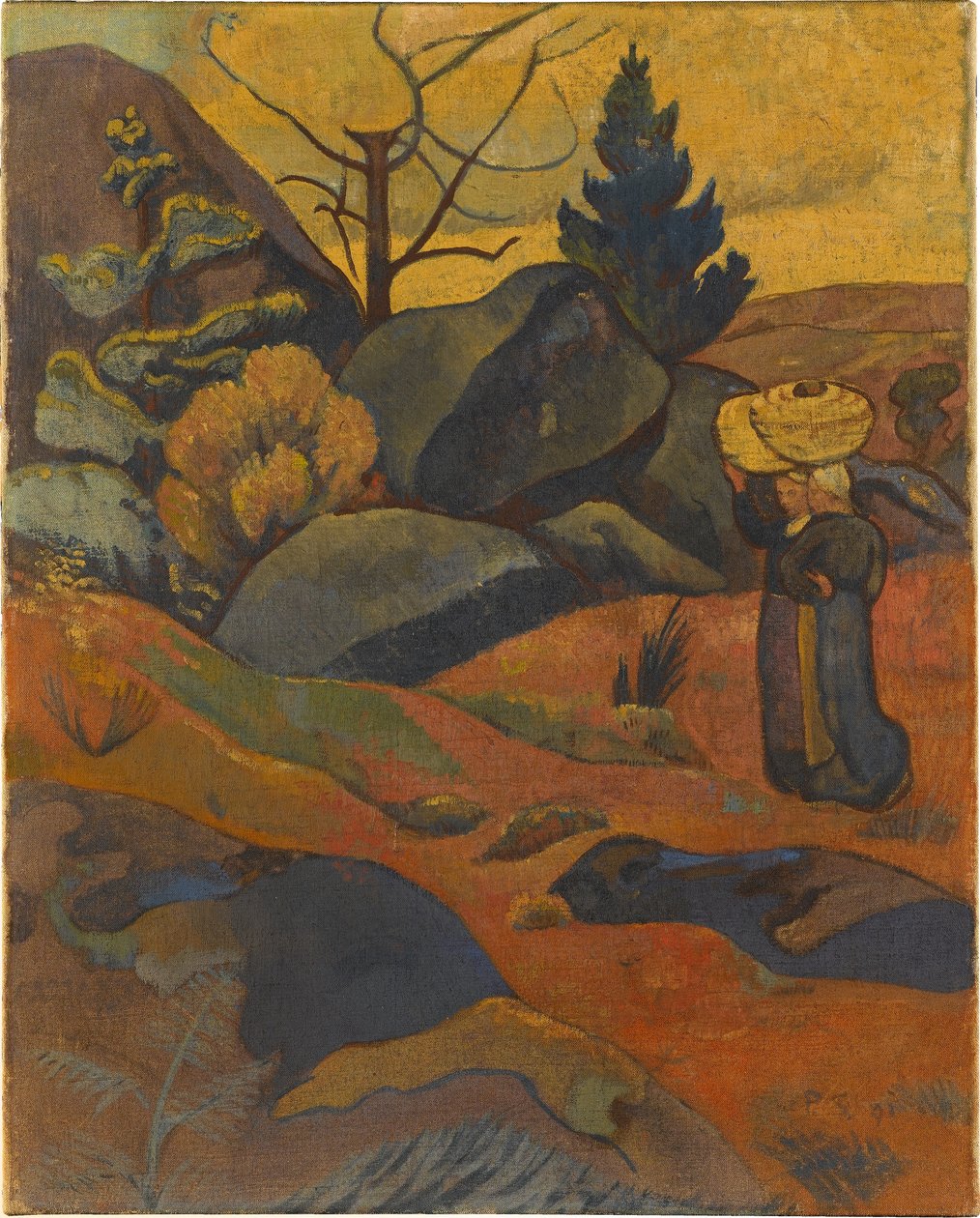 Felsen von Huelgoat da Paul Sérusier