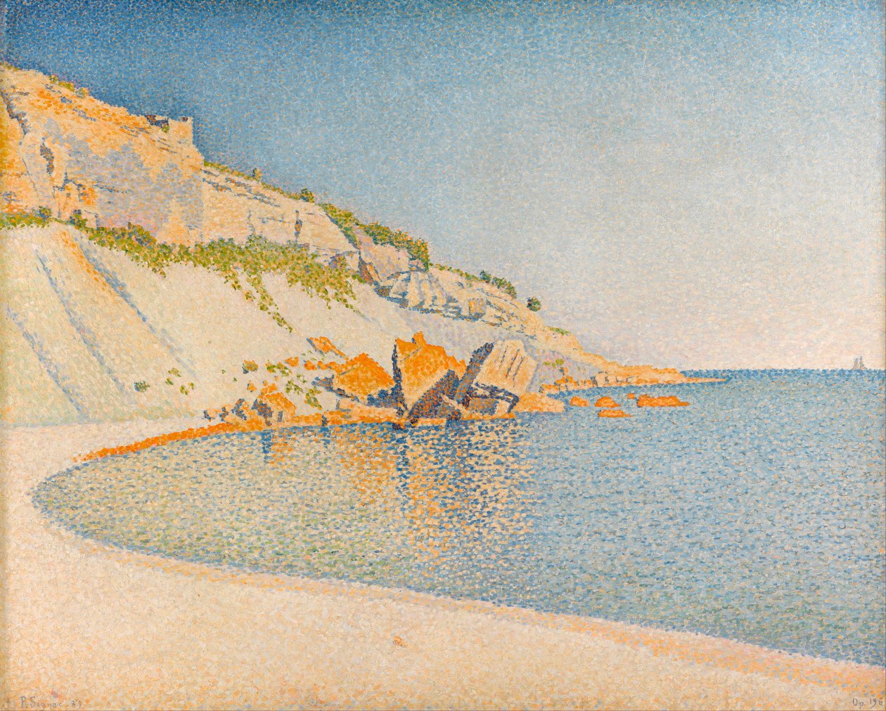 Cassis, Cap Lombard, Opus 196 da Paul Signac