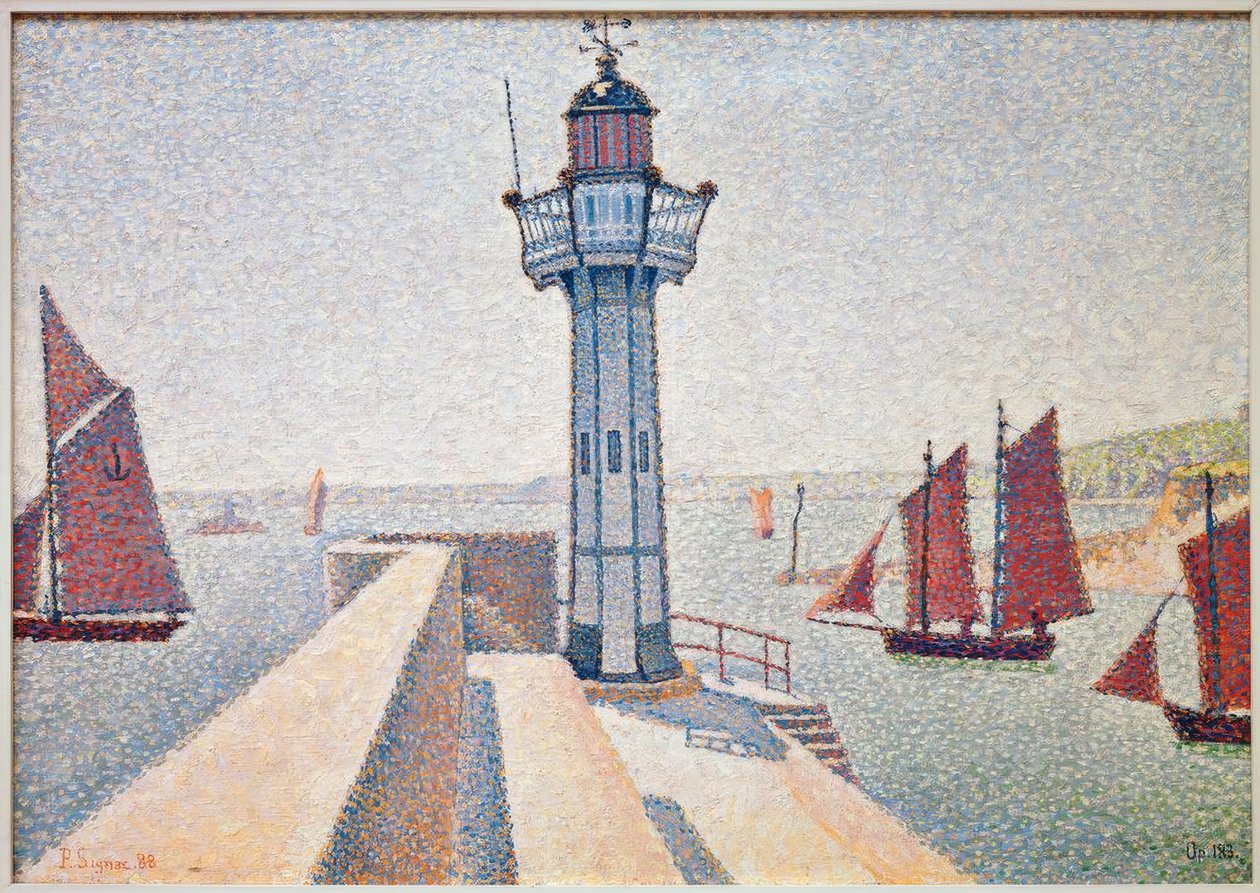 Il faro di Portrieux da Paul Signac
