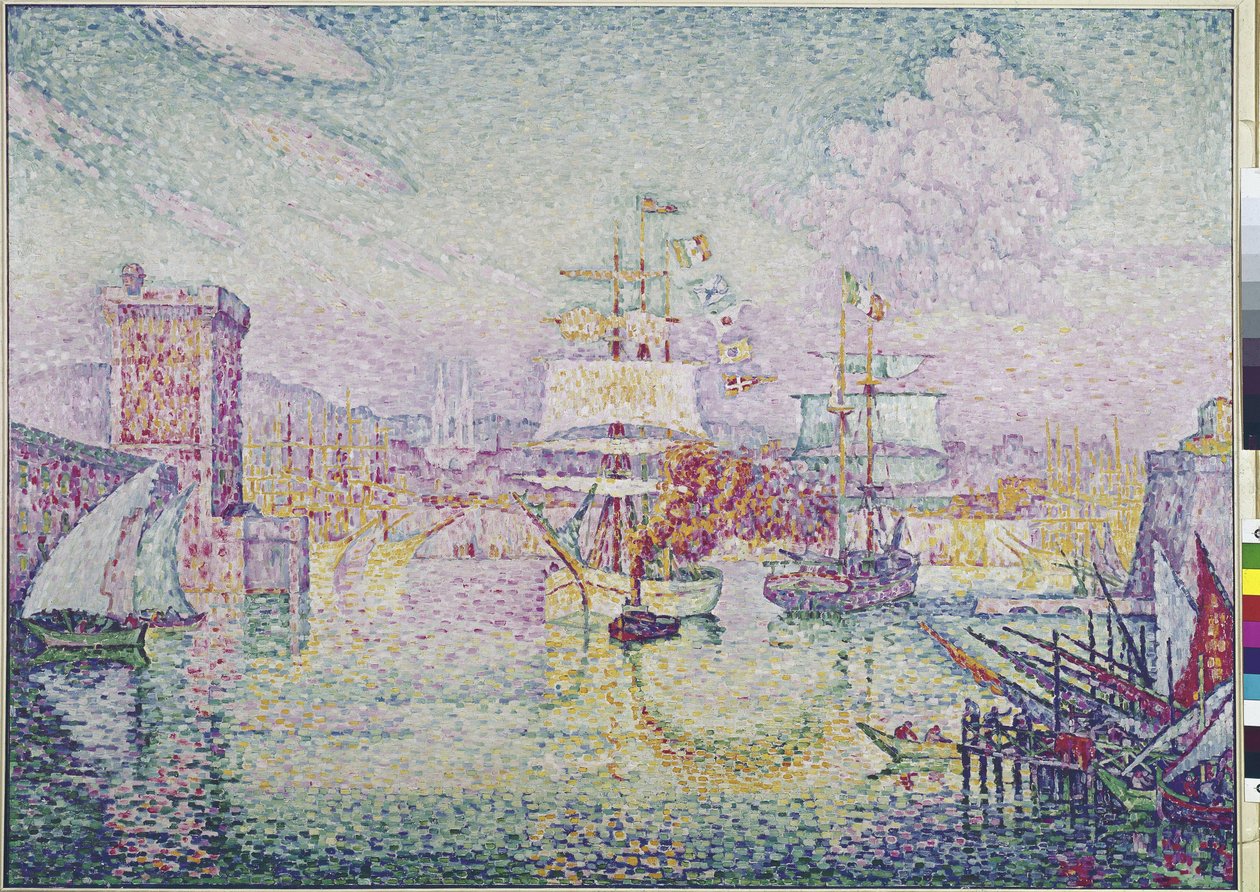 Ingresso al porto di Marsiglia da Paul Signac