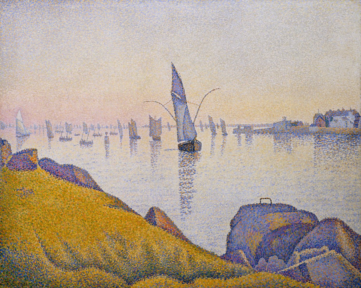 Calma serale, Concarneau, Opus 220 (Allegro Maestoso) da Paul Signac