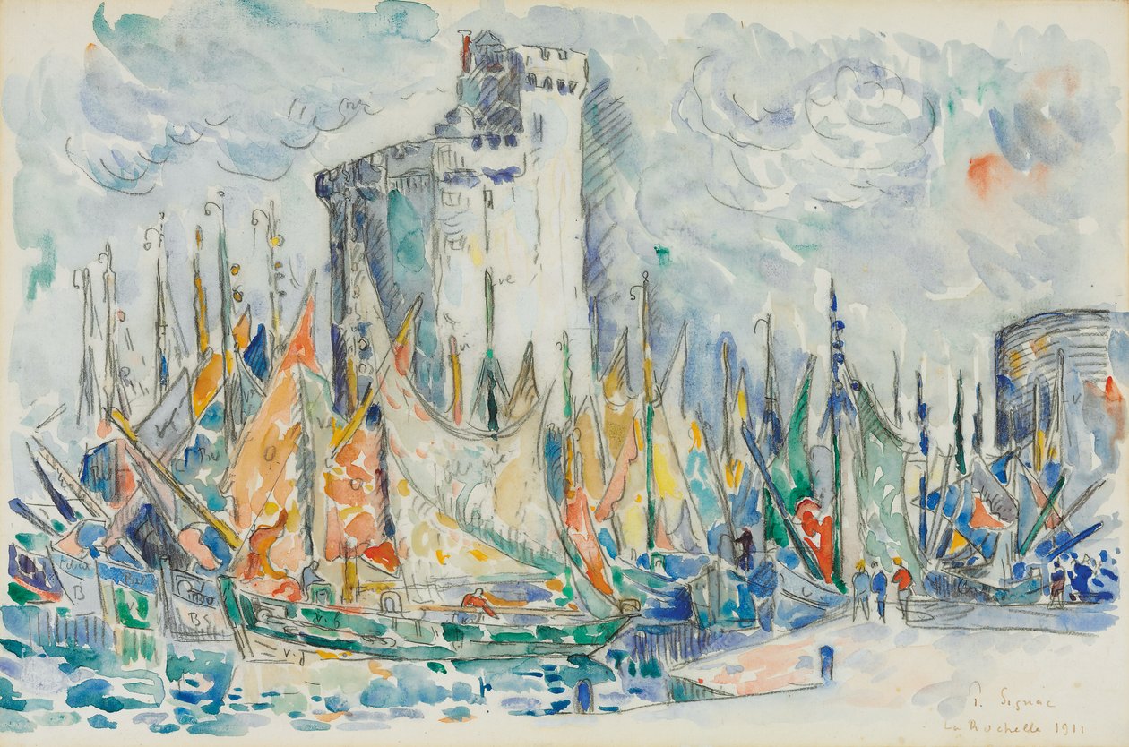 La Rochelle, 1911 da Paul Signac