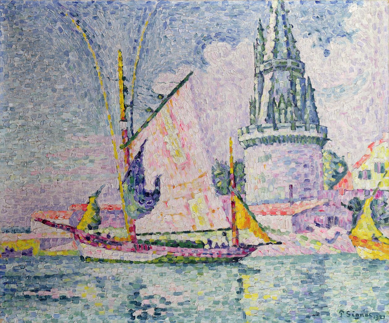 La Rochelle, la Torre del Quartiermastro da Paul Signac