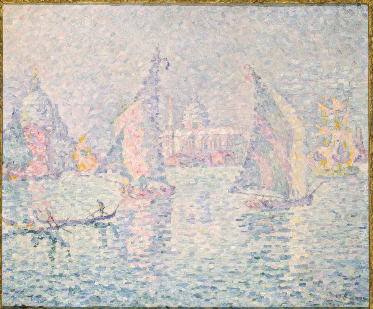 La nebbia verde, Venezia da Paul Signac