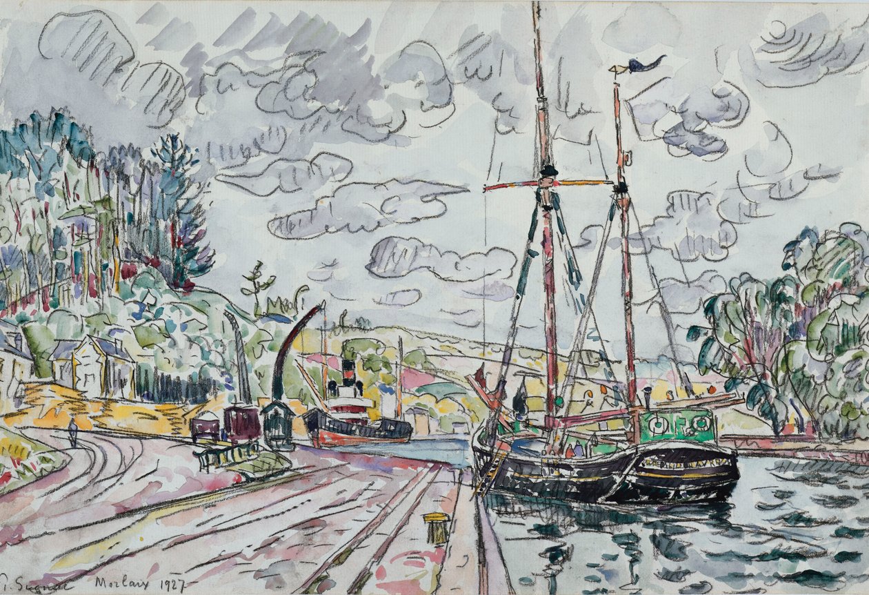 Paesaggio a Pontrieux da Paul Signac