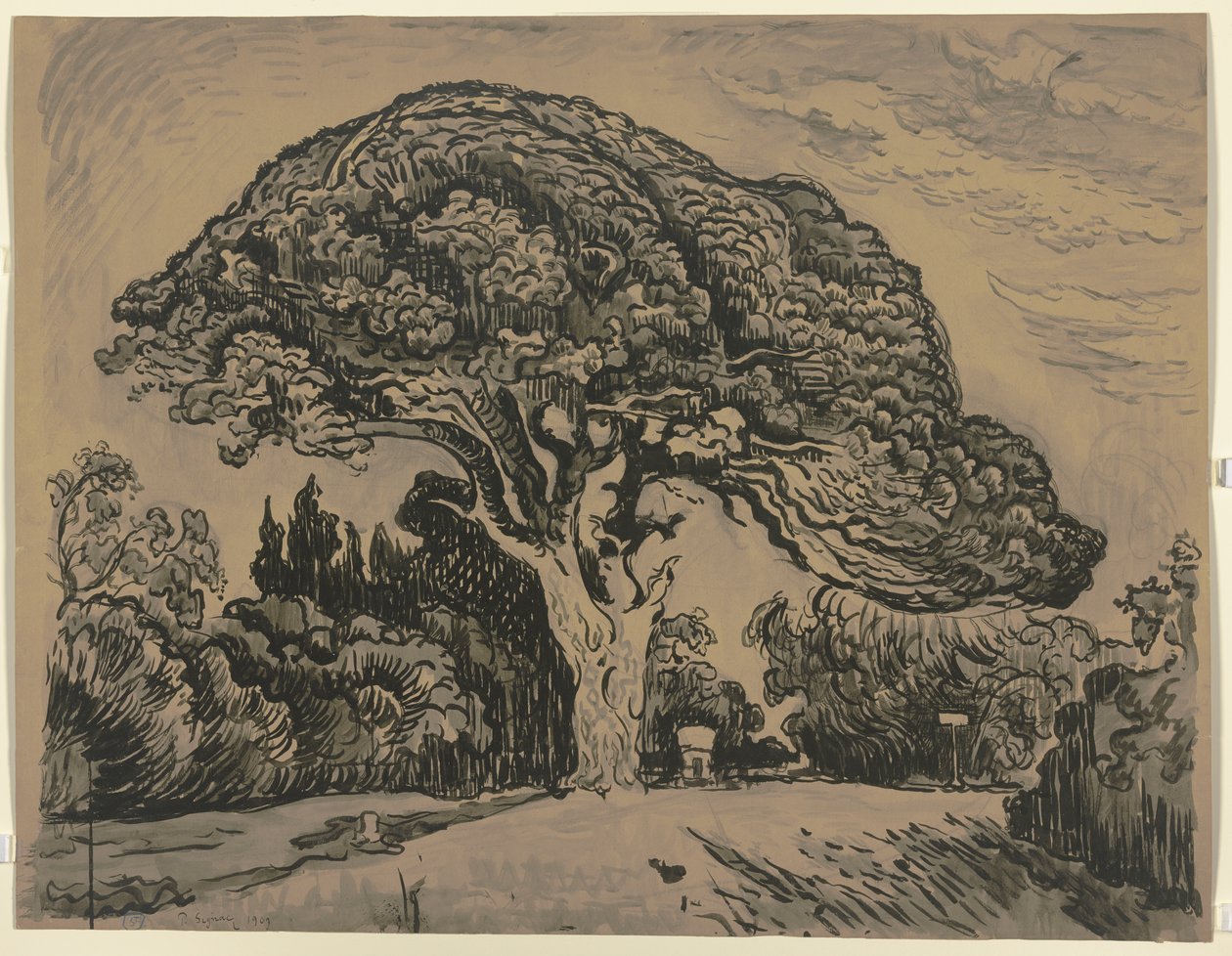 Le Pin Bertaud da Paul Signac