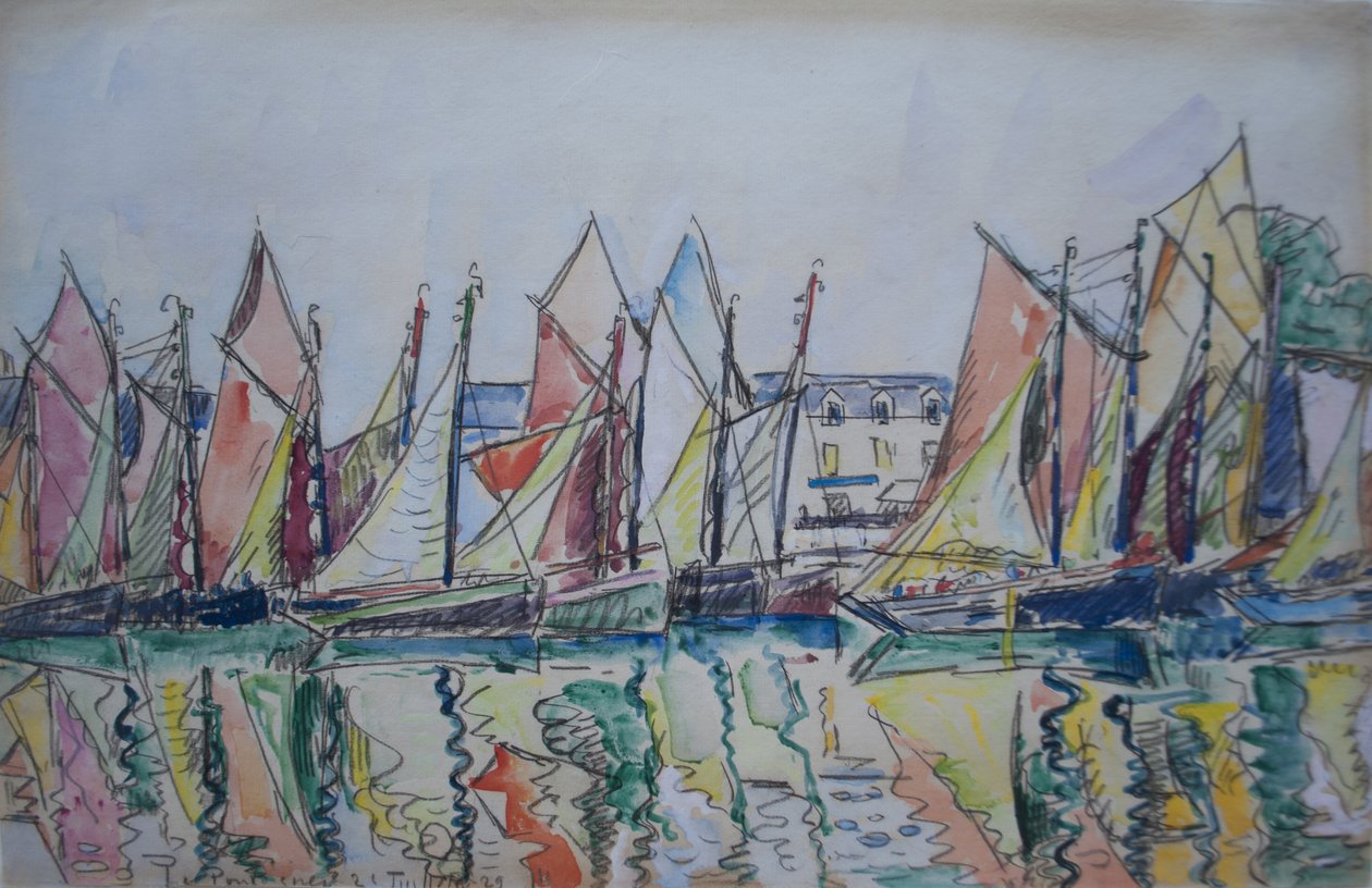 Le Pouliguen, 1929 da Paul Signac
