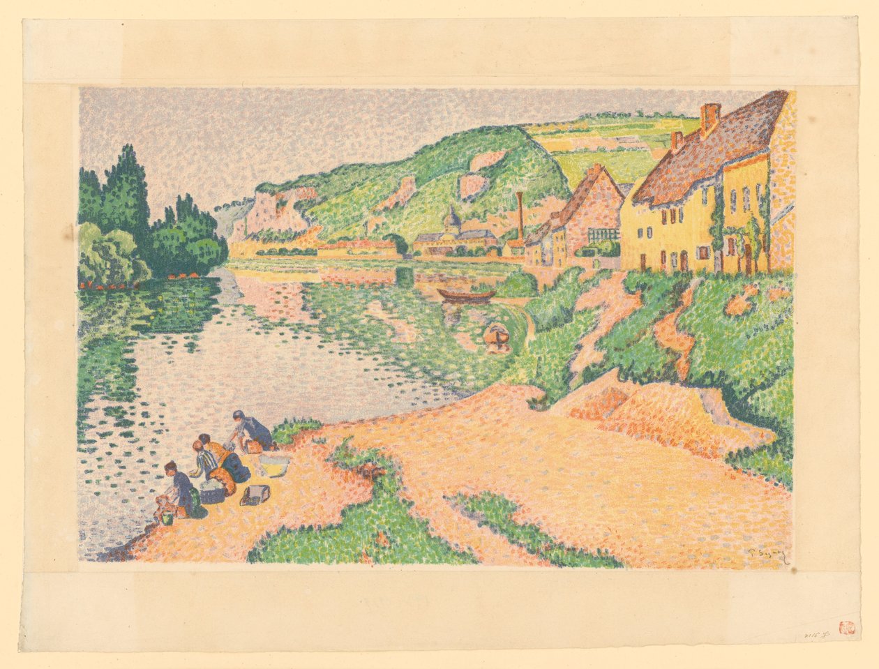 Les Andelys da Paul Signac