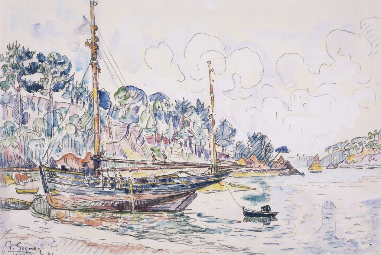 Lézardrieux: la costa da Paul Signac