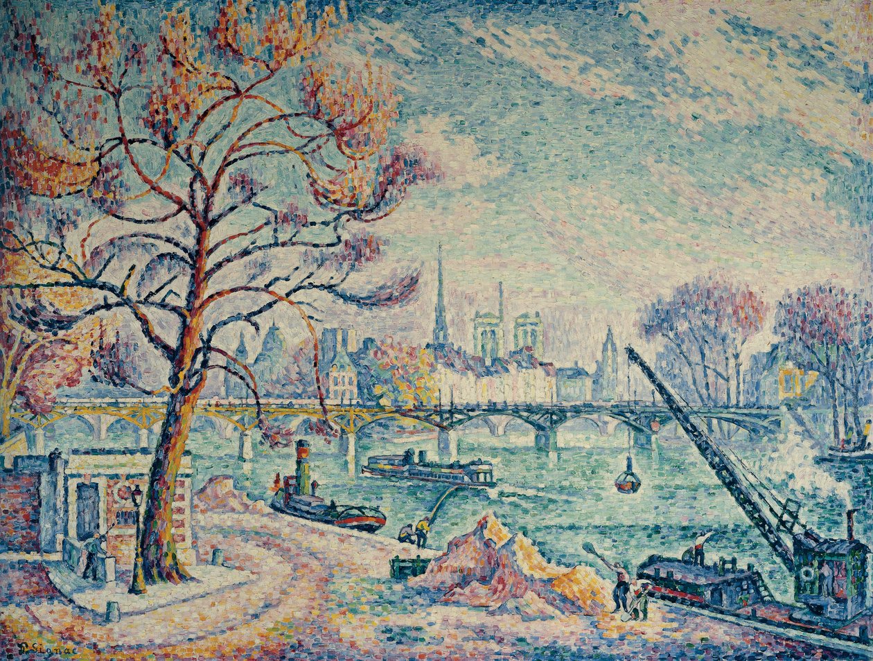 Pont des Arts da Paul Signac