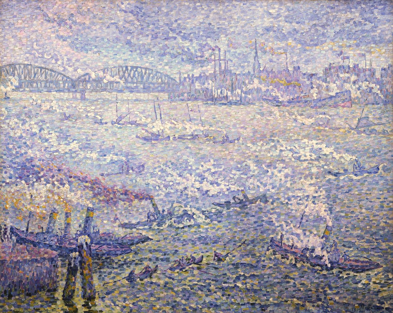 Rotterdam. Les Fumées da Paul Signac