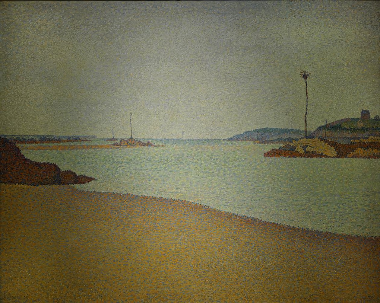 Saint-Briac, I fari da Paul Signac