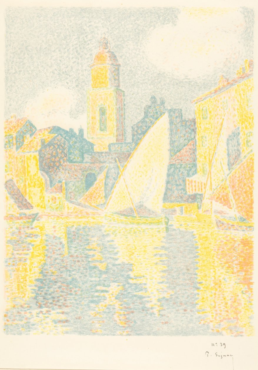 Saint-Tropez: Il porto da Paul Signac