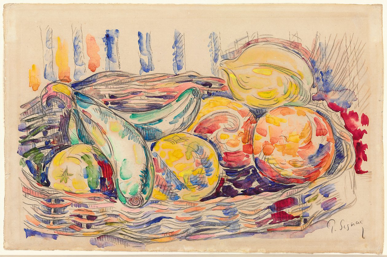 Natura morta da Paul Signac