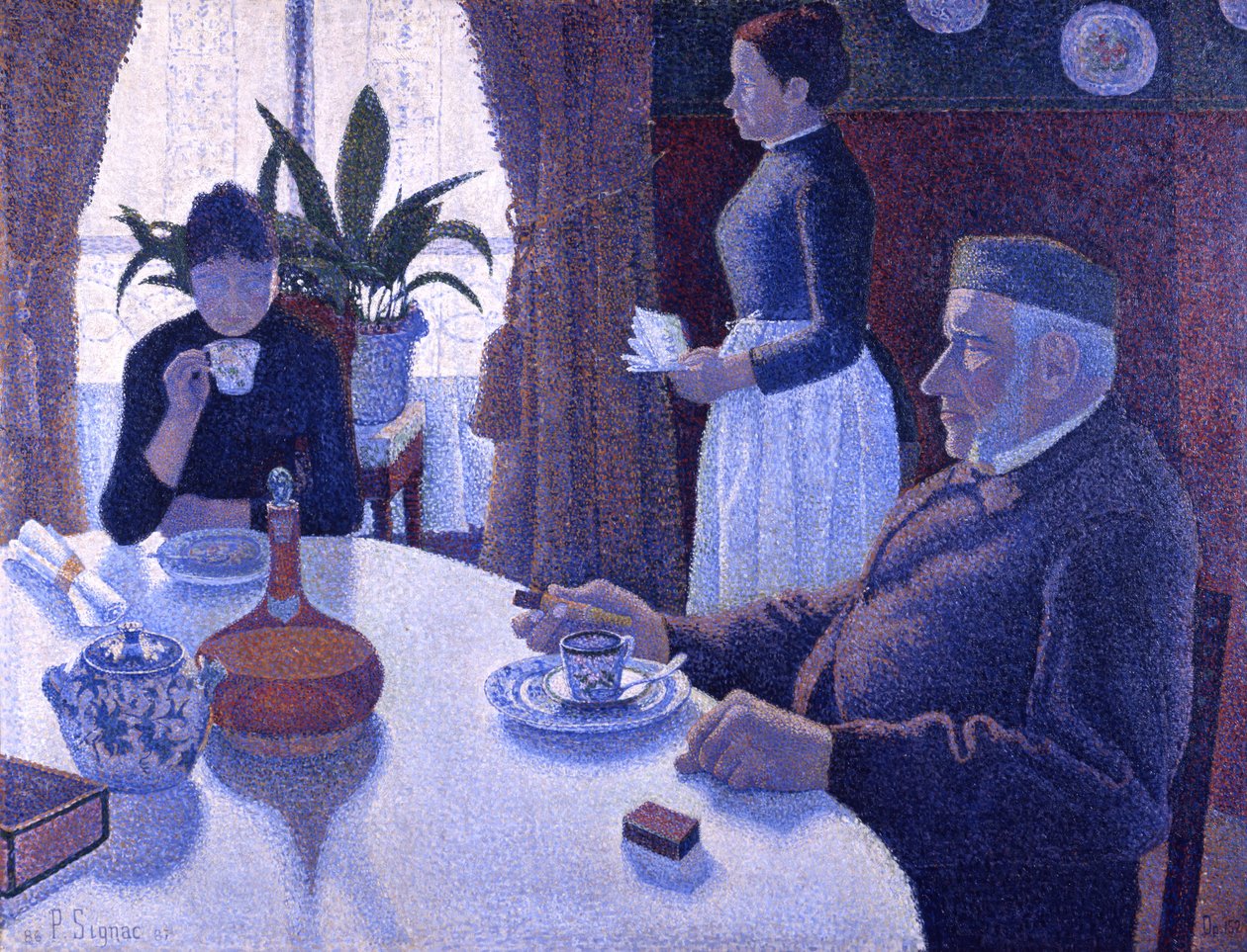 La sala da pranzo da Paul Signac
