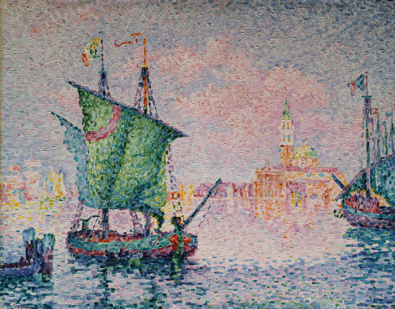 Venezia - la Nuvola Rosa da Paul Signac