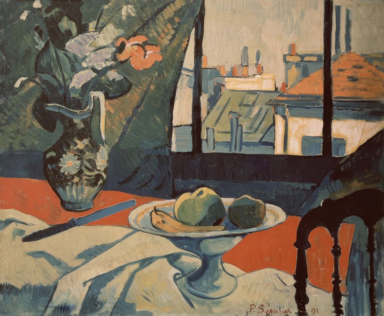 Natura morta alla finestra – 1891 da Paul Sérusier