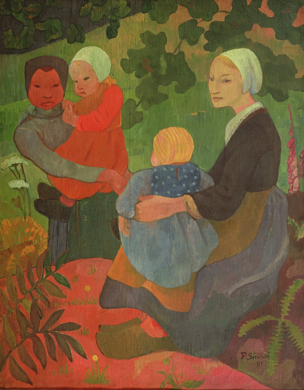 Le Giovani Madri, 1891 da Paul Sérusier