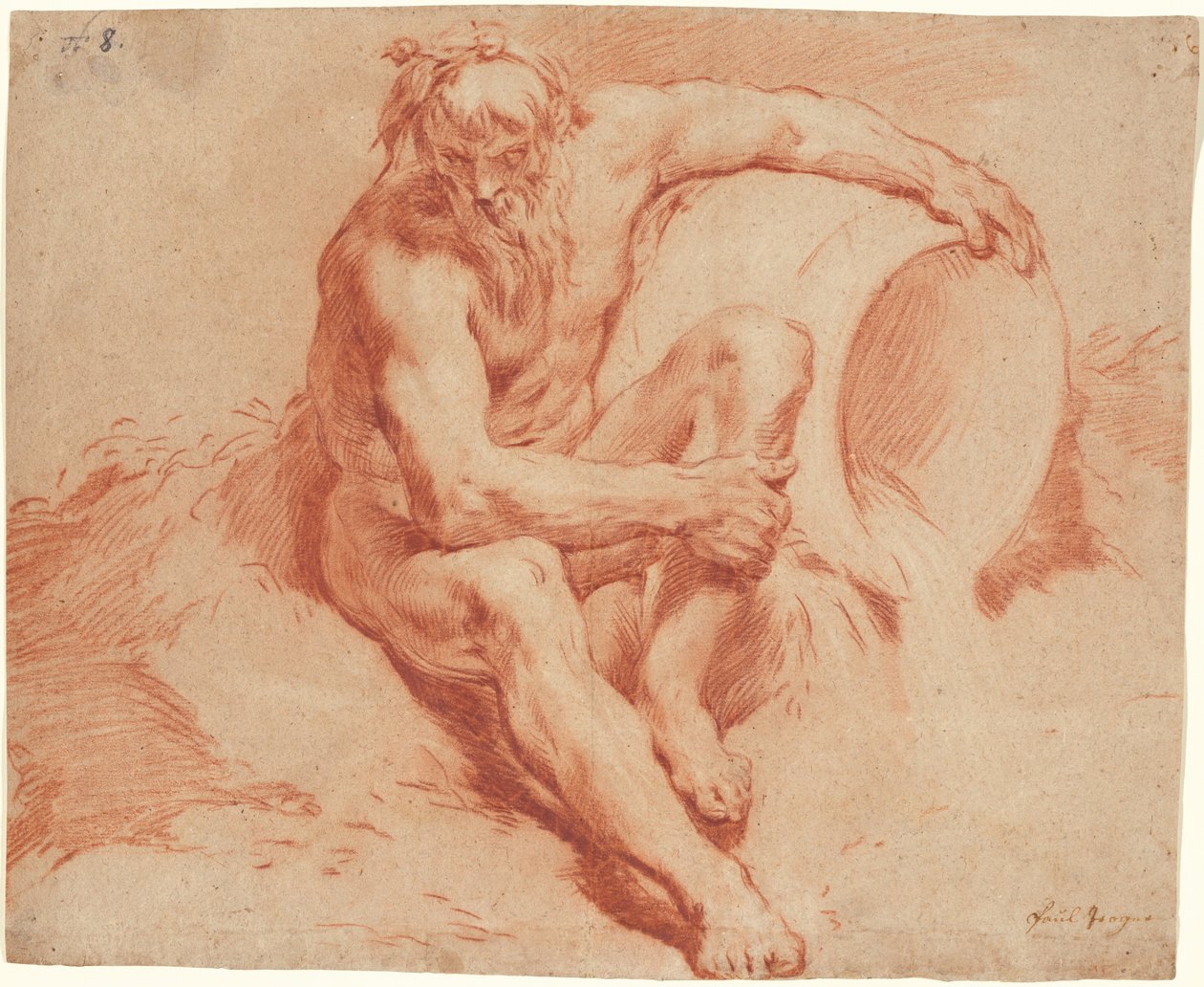 Dio del fiume da Paul Troger
