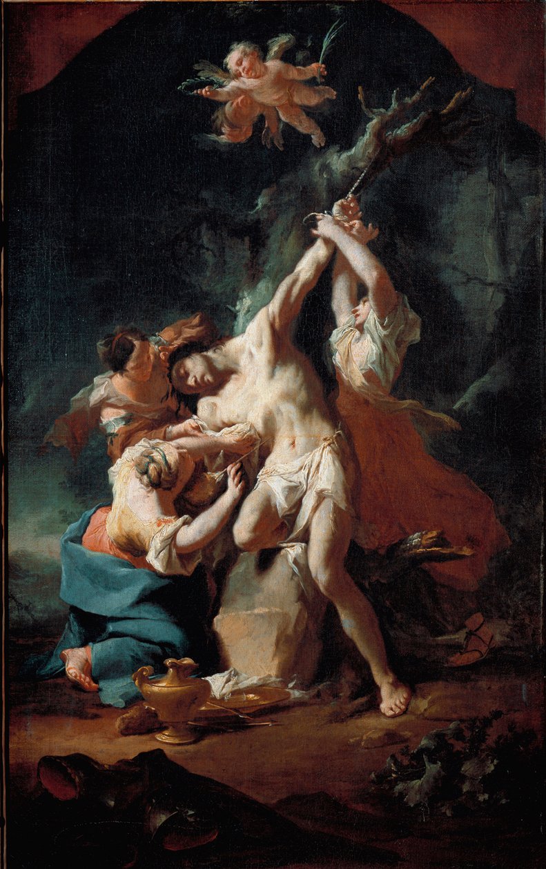Il Martirio di San Sebastiano da Paul Troger