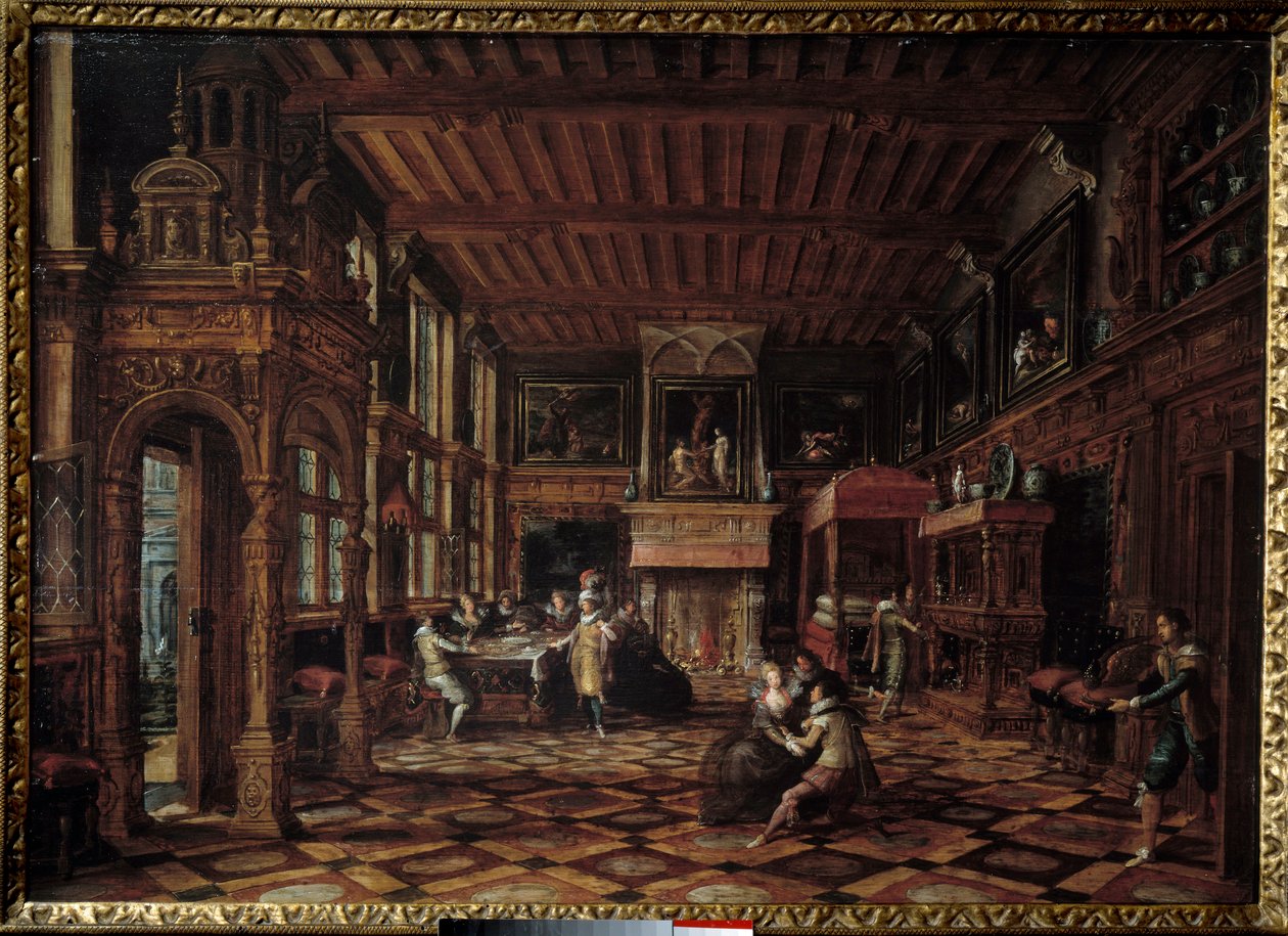 Interno fiammingo da Paul Vredeman de Vries