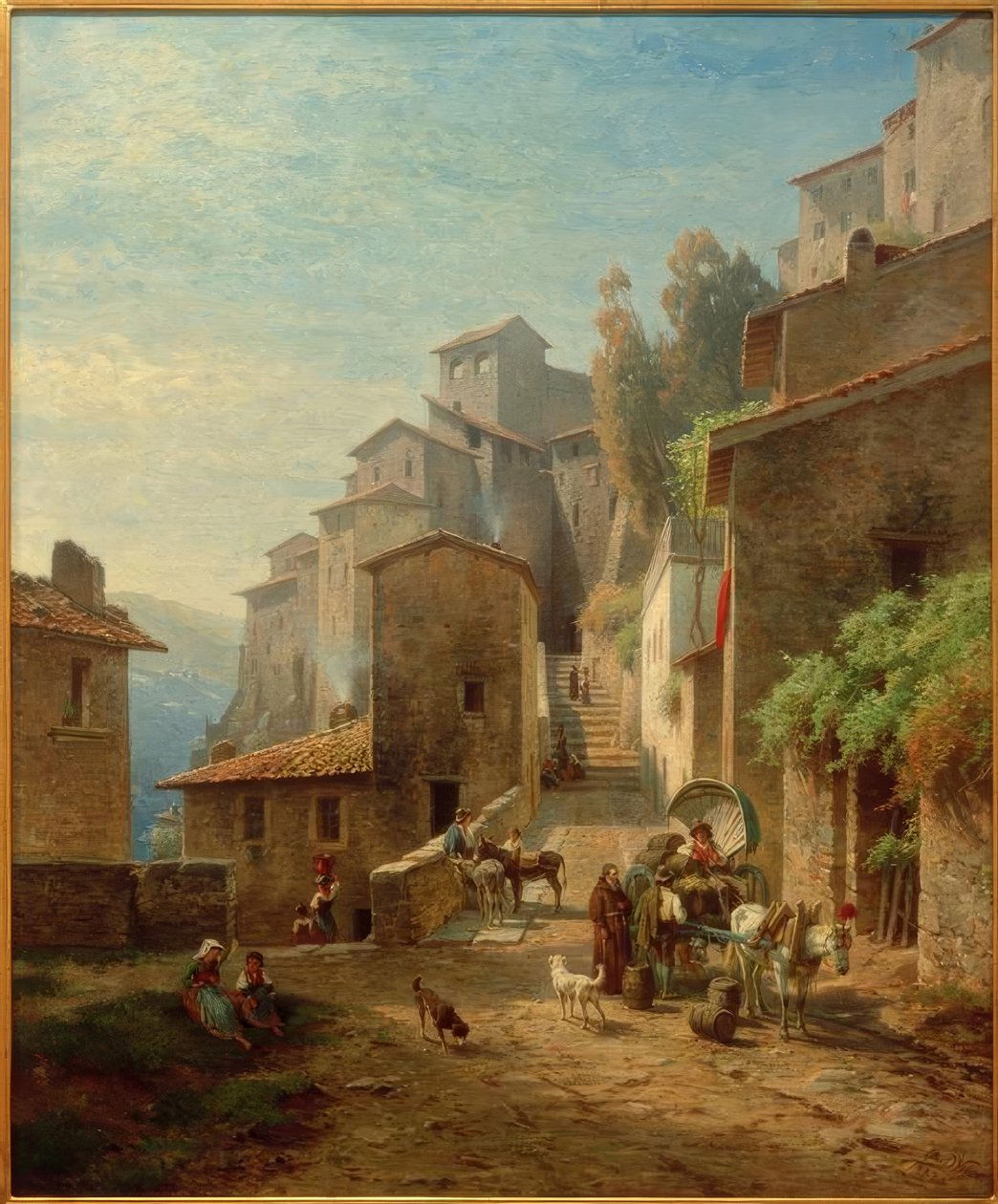 Olevano Romano da Paul Weber