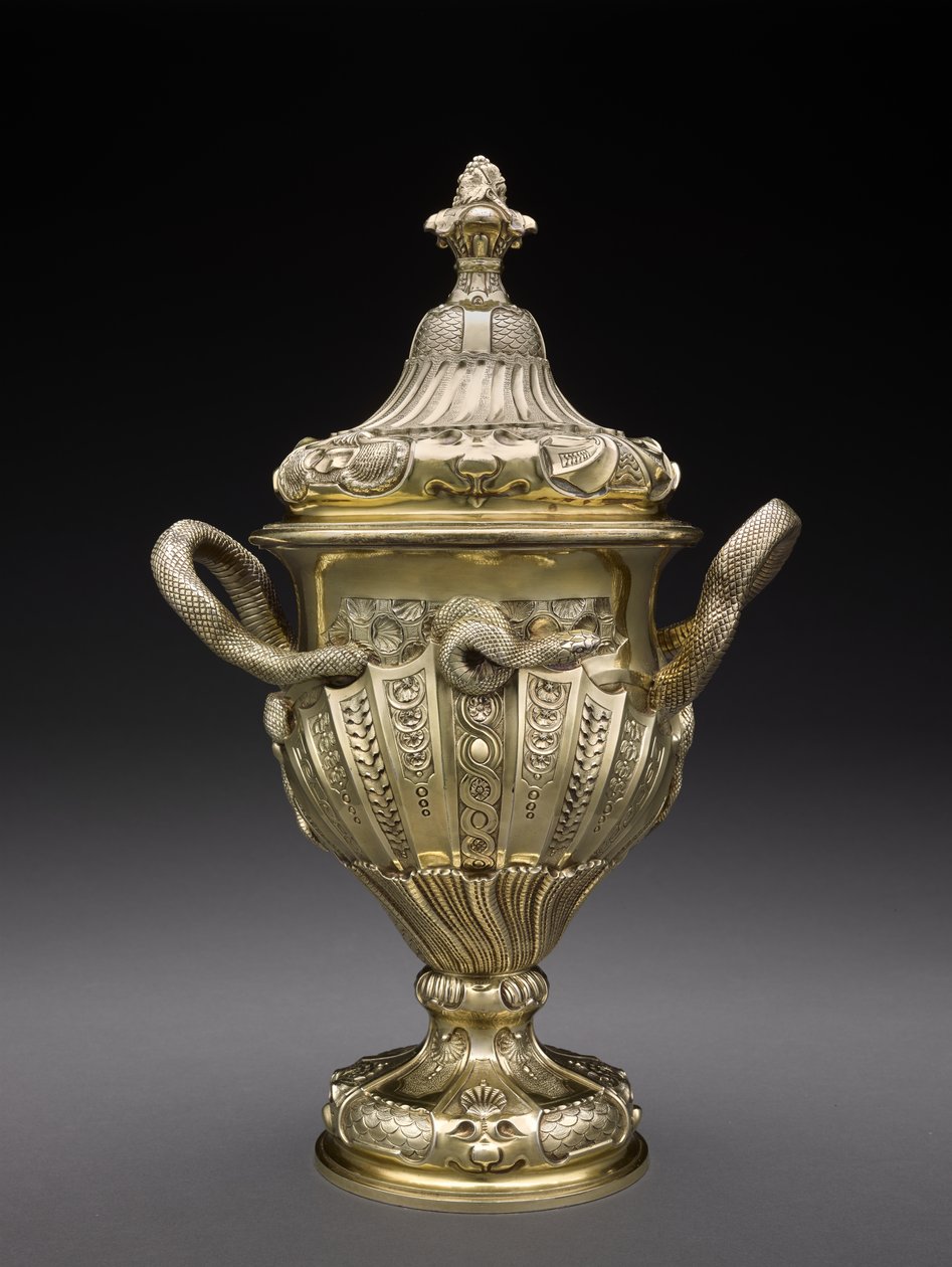 Coppa con coperchio da Paul de Lamerie