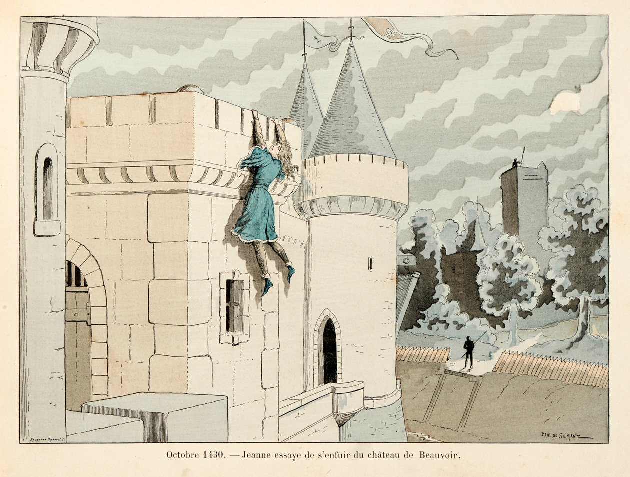 Illustrazione dal libro Jeanne d