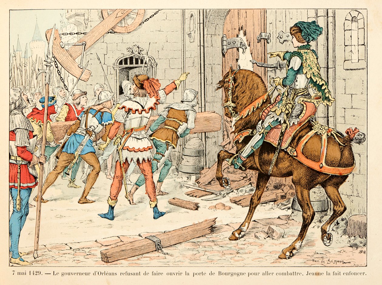 Illustrazione tratta dal libro “Jeanne d