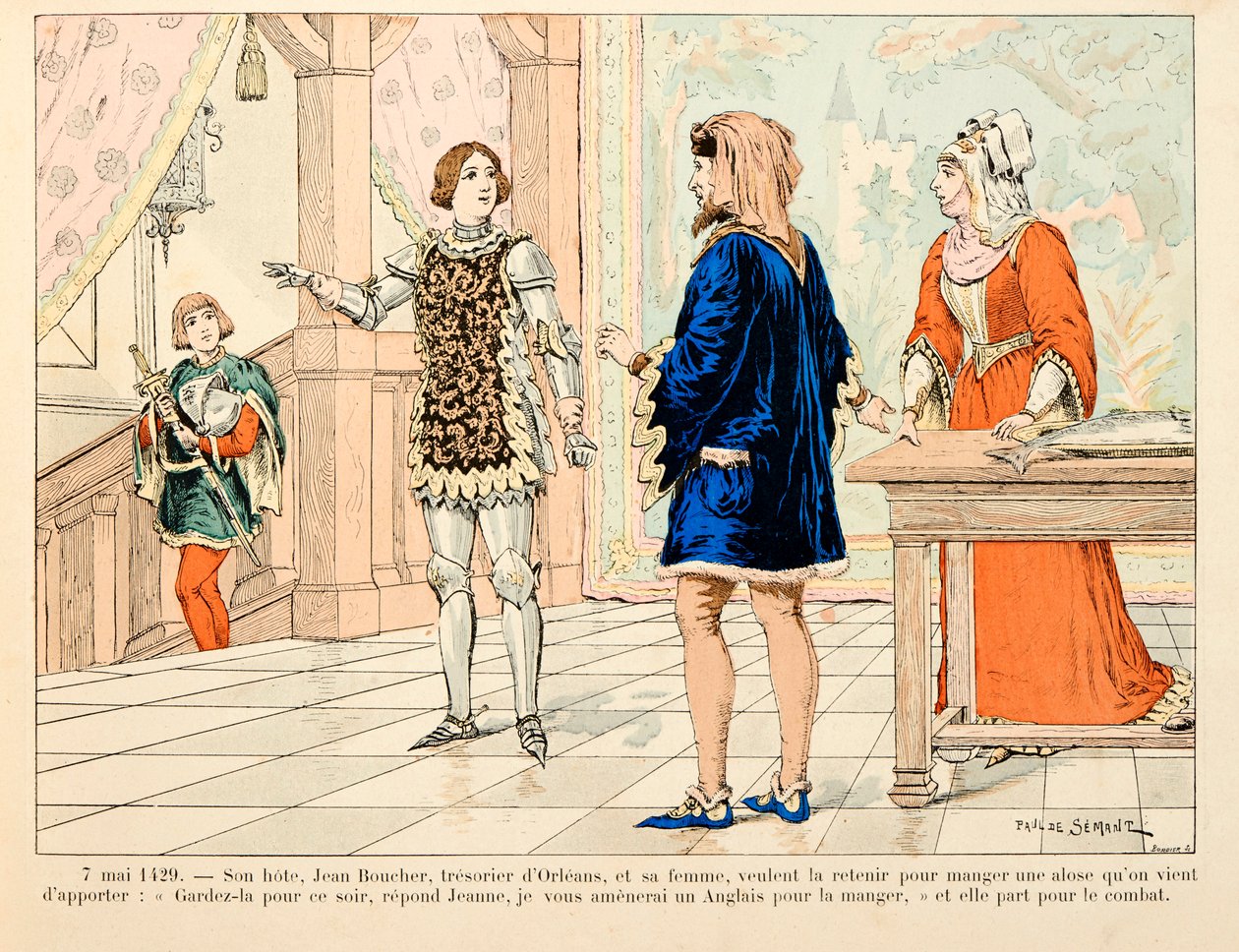 Illustrazione tratta dal libro "Giovanna d