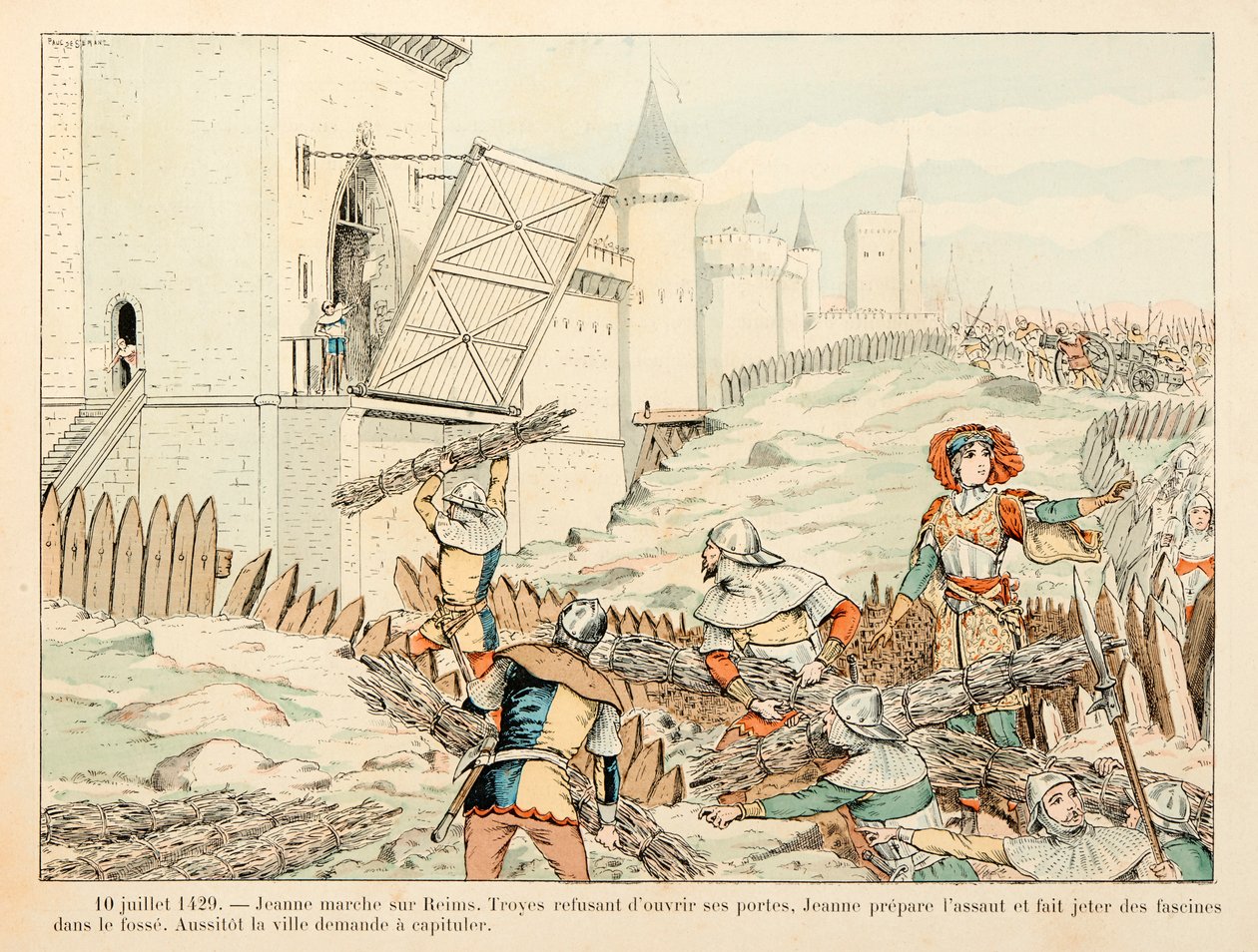 Illustrazione tratta dal libro "Giovanna d