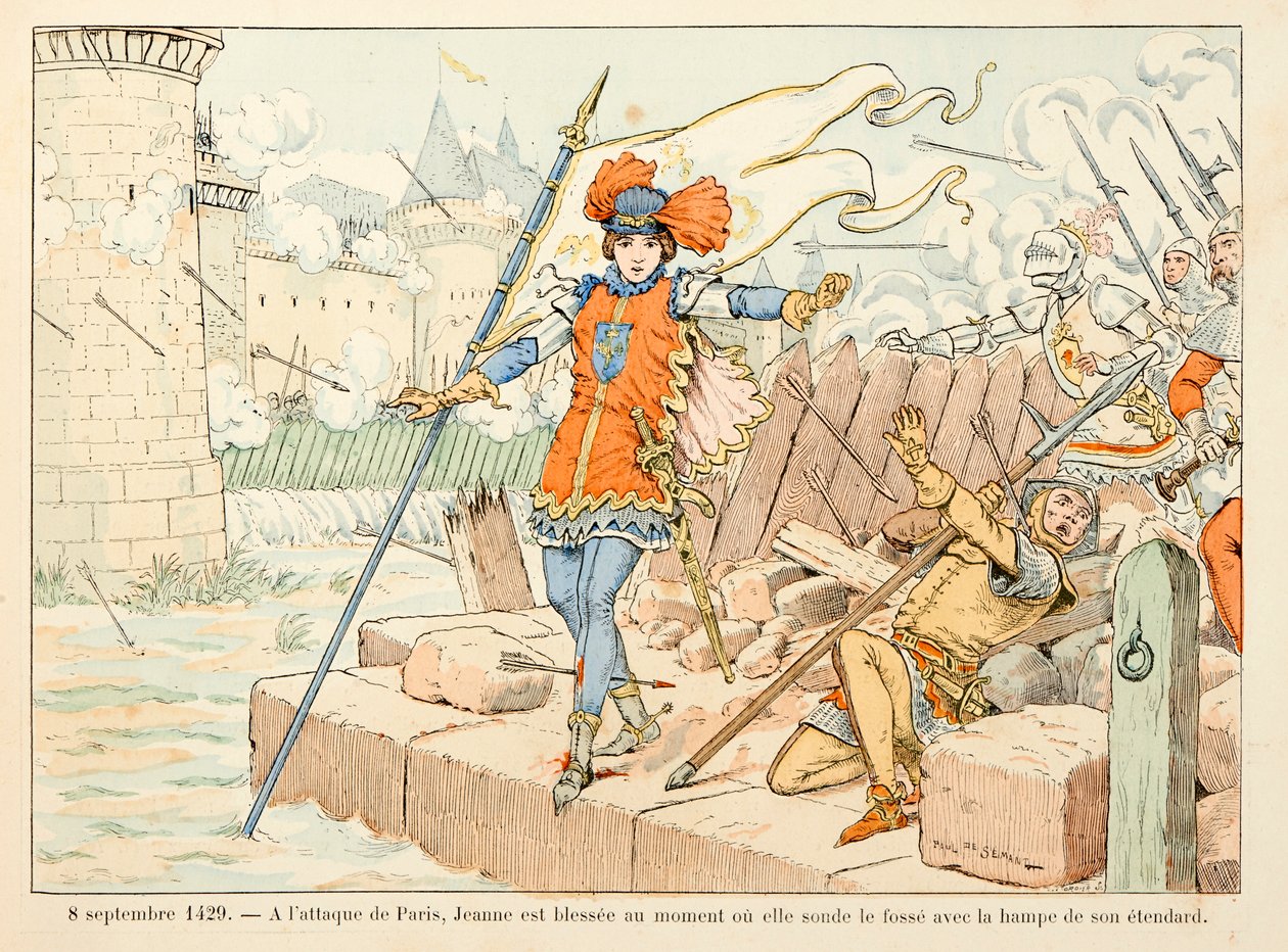 Illustrazione tratta dal libro “Jeanne d