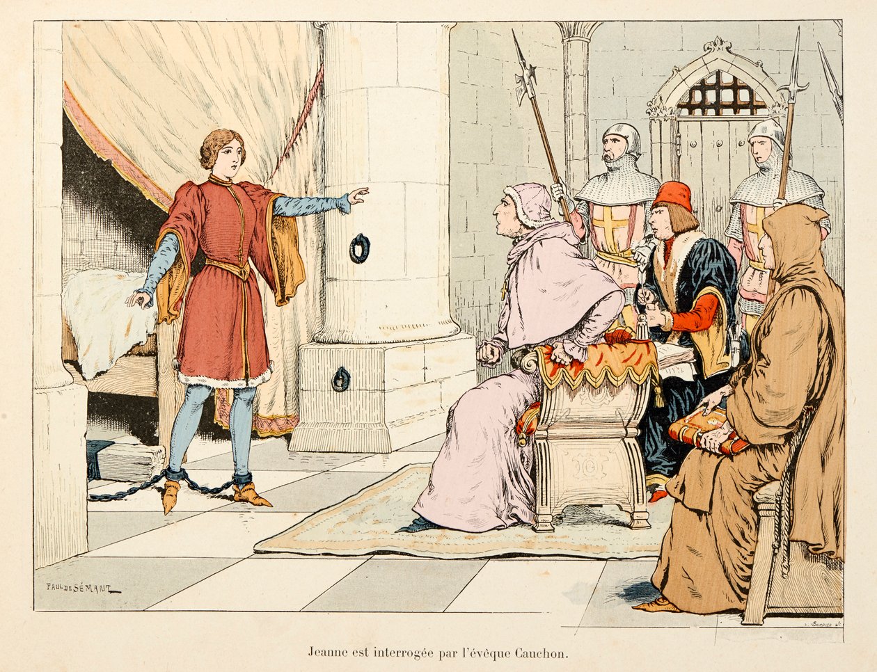 Illustrazione dal libro Jeanne d