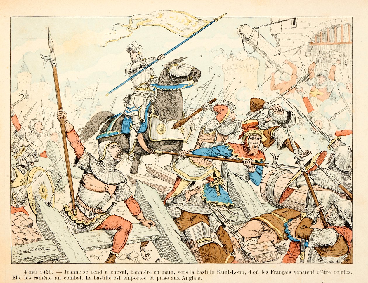 Illustrazione tratta dal libro "Giovanna d