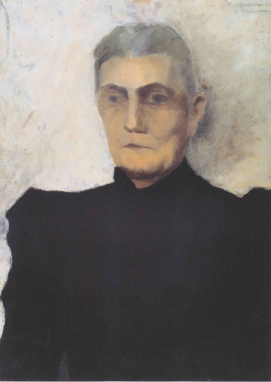 Ritratto di una vecchia donna da Paula Modersohn Becker